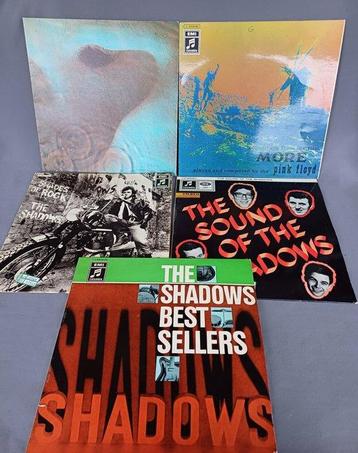 Pink Floyd, The Shadows - 5 Albums - Différents titres - beschikbaar voor biedingen