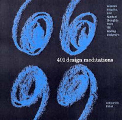 401 Design Meditations 9781592531271, Livres, Livres Autre, Envoi