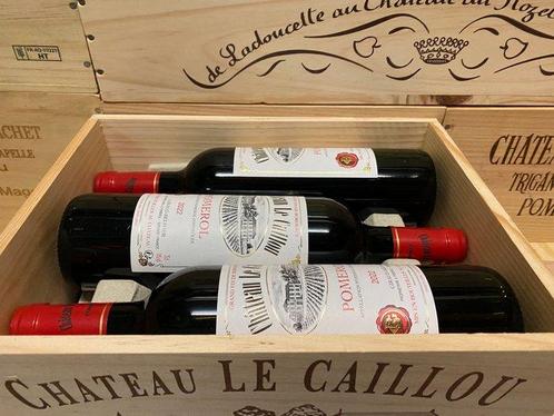 2022 Chateau Le Caillou - Pomerol - 6 Bouteilles (0,75 L), Verzamelen, Wijnen