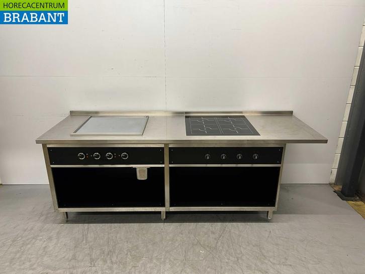 RVS Mareno Baklijn Elektrische spiegelbakplaat / bakplaat en, Zakelijke goederen, Horeca | Keukenapparatuur, Ophalen of Verzenden