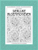 Kleurboek voor volwassenen Sierlijke bloemmotieven, Nieuw, Verzenden