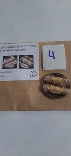 Malta. 2 Euro 2011 Election - With cancelled marks (Zonder