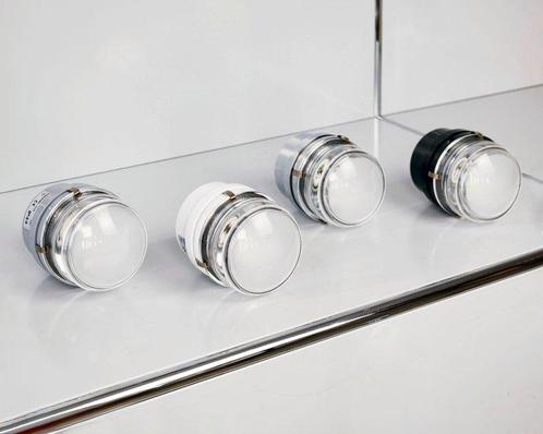 Oluce - Joe Colombo - Tafellamp - Fresnel - Glas, Metaal -, Antiek en Kunst, Antiek | Verlichting