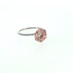 Zonder minimumprijs - Ring - 14 karaat Witgoud - 3.26ct. tw., Handtassen en Accessoires, Ringen, Nieuw