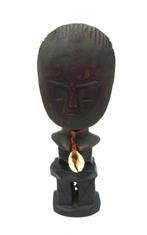 Akwaba vruchtbaarheidspop - (20cm) - Asante - Ghana  (Zonder, Antiquités & Art