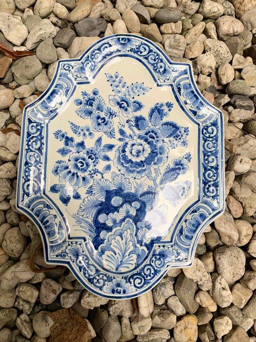 Delft Blauw Aardewerk - Bord - Aardewerk - Wandbord, Antiek en Kunst, Antiek | Glaswerk en Kristal