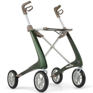 By ACRE Carbon ultralight rollator Wide - Groen, Ophalen of Verzenden