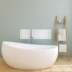 Wiesbaden Inbouwnis | Exellence | 30x60x10cm | RVS Mat Wit, Doe-het-zelf en Bouw, Ophalen of Verzenden, Nieuw, Bad