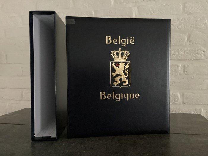 België - MK in 3 DAVO LX - albums met cassette, Timbres & Monnaies, Timbres | Europe | Belgique
