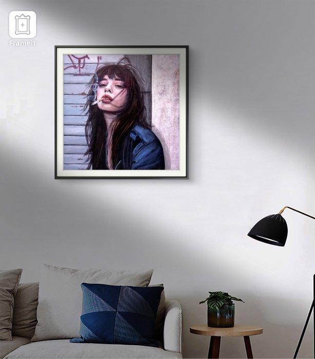 Laura Segatori - She n°95 dalla serie bad girl, Antiek en Kunst, Kunst | Schilderijen | Modern