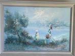 European School (XX) (Signed R. Jamys) - A day at the lake