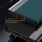 Samsung S21 Magnetische Flip Case - Luxe Hoesje Cover Zwart