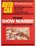 1974 AUTOCAR MAGAZINE 4069 ENGELS