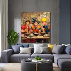 Canvas Fit - Alberto Ricardo - “Ramen. Naruto, Goku, Luffy,, Nieuw