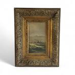 Belgische school (XX) Circle Romain Steppe - Stoomschip in