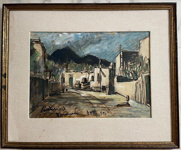 Antonio Asturi (1904-1986) - Boscoreale, Antiek en Kunst, Kunst | Schilderijen | Klassiek