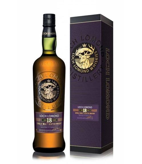 Whisky Loch Lomond 18Y 46° - 0,7L, Collections, Vins