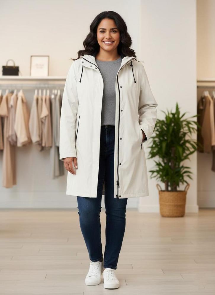 Jas Amelia Yest Curve0(46)Maat 46/48 (XL) of groter, Kleding | Dames, Jassen | Zomer, Overige kleuren, Nieuw, Maat 46/48 (XL) of groter