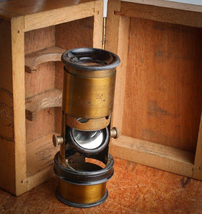 Field telescope - 1900-1910 - Frankrijk - 2 Micro, Verzamelen, Foto-apparatuur en Filmapparatuur