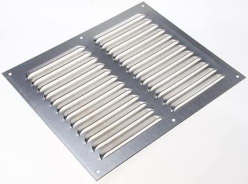 Aluminium schoepenrooster opbouw 300 x 250mm - ALU (1-3025A), Doe-het-zelf en Bouw, Ventilatie en Afzuiging, Nieuw, Verzenden