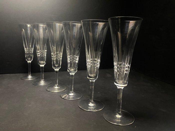 Villeroy & Boch - Champagne fluitje (8) - Kristal, Antiek en Kunst, Antiek | Meubels | Tafels