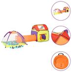 vidaXL Kinderspeeltent met 250 ballen 338x123x111 cm, Verzenden, Nieuw