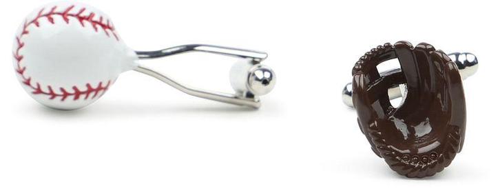 Manchetknoop Baseball maat  Heren, Handtassen en Accessoires, Manchetknopen, Nieuw, Verzenden