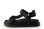 Omoda sandalen in maat 38 Zwart | 5% korting, Verzenden, Zwart, Omoda, Sandalen of Muiltjes