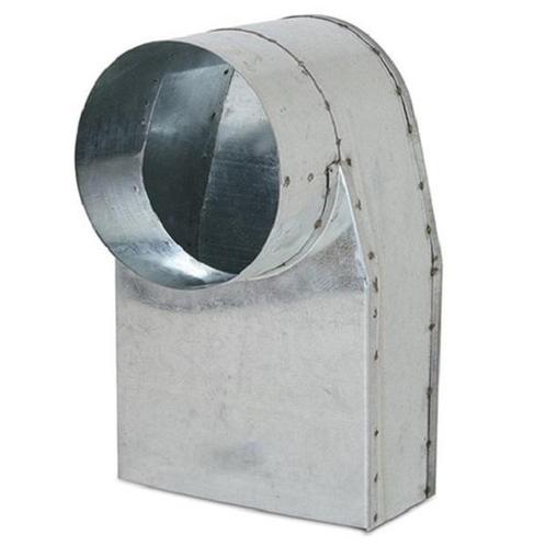 Rechthoekige (instort) lepelhoek 220mm x 80mm, Doe-het-zelf en Bouw, Ventilatie en Afzuiging, Nieuw, Verzenden