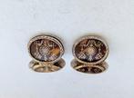 Pair of Place or Menu Holders - Eetservies - .925 zilver