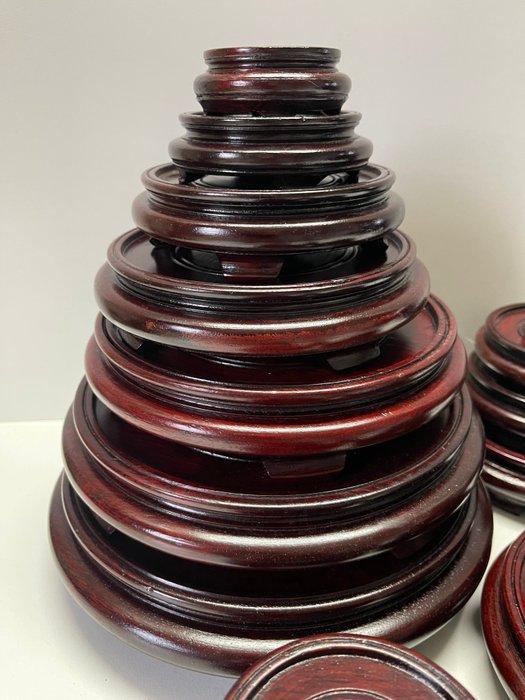 Onderzetter (20) - Hout - Plant Stand Piëdestal, Antiek en Kunst, Curiosa en Brocante