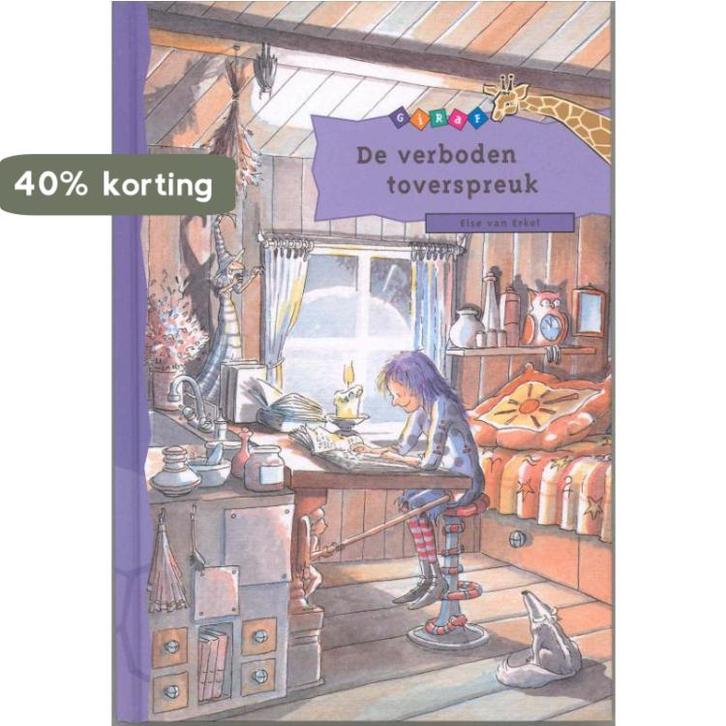 De verboden toverspreuk / Giraf 9789043702850 Else van Erkel, Boeken, Kinderboeken | Jeugd | onder 10 jaar, Gelezen, Verzenden