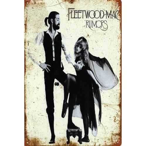 Wandbord reclamebord schild Fleetwoodmac Rumours bord, Verzamelen, Retro, Huis en Inrichting, Verzenden