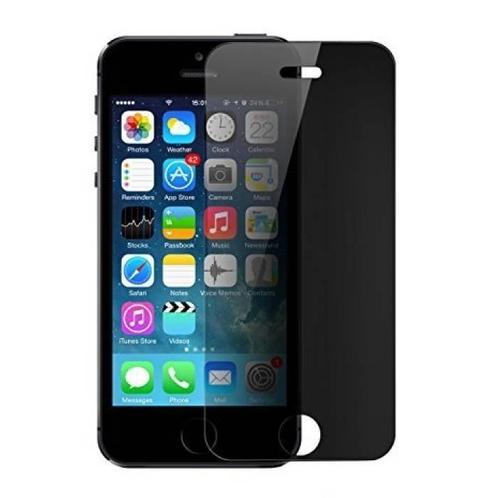 iPhone 5S Privacy Screen Protector Tempered Glass Film, Télécoms, Téléphonie mobile | Housses, Coques & Façades | Marques Autre