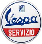 Vespa Servizio groot emaille, Verzamelen, Nieuw, Verzenden