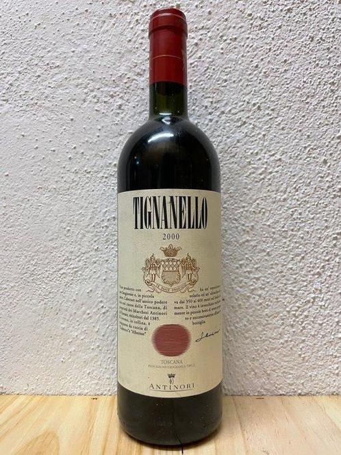 2000 Marchesi Antinori, Tignanello - Toscane IGT - 1 Fles, Verzamelen, Wijnen