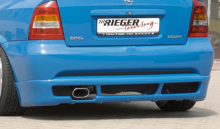 Rieger achteraanzetstuk | Astra G - 3-drs., Coupé, Cabrio |, Auto diversen, Tuning en Styling, Verzenden