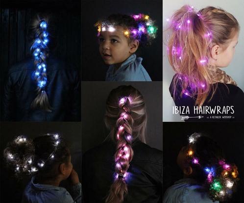 IBIZA HAIRLIGHTS verlichting led kerst feest haar veer hair, Bijoux, Sacs & Beauté, Beauté | Soins des cheveux, Enlèvement ou Envoi