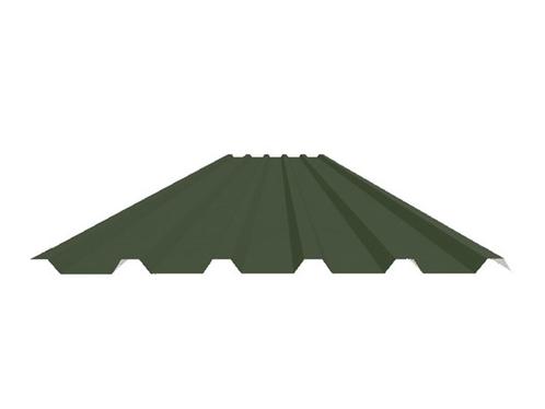 Metalen damwand dakplaat 35/1035 0.75mm SP25 Donkergroen, Bricolage & Construction, Plaques & Panneaux, Enlèvement ou Envoi