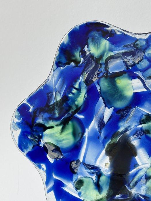 Murano - Schaal - Glas - Met Sticker, Antiek en Kunst, Antiek | Glaswerk en Kristal