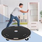 ECD Germany Transportroller rond Ø87x14,5 cm met zeefdrukpla, Verzenden, Nieuw