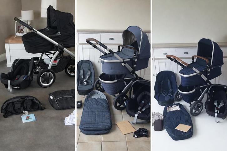 Complete 3-in-1 Kinderwagens–Joolz Geo & Maxi-Cosi Mura set, Enfants & Bébés, Poussettes & Combinaisons