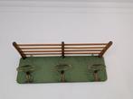 Porte-chapeaux - Bois, Laiton moulé, Antiquités & Art
