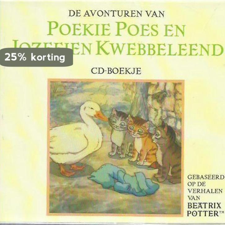 Poekie Poes & J.Kwebbeleend cd 9789054440338 Beatrix Potter, Boeken, Schoolboeken, Gelezen, Verzenden