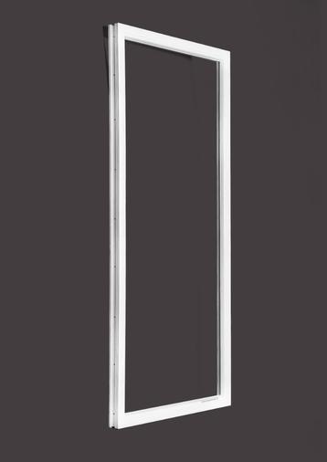 PVC raam vast (bxh) 100x215 cm HR++ Argon glas Ug=1.1 NIEUW., Ophalen of Verzenden, Gevelraam of Ruit