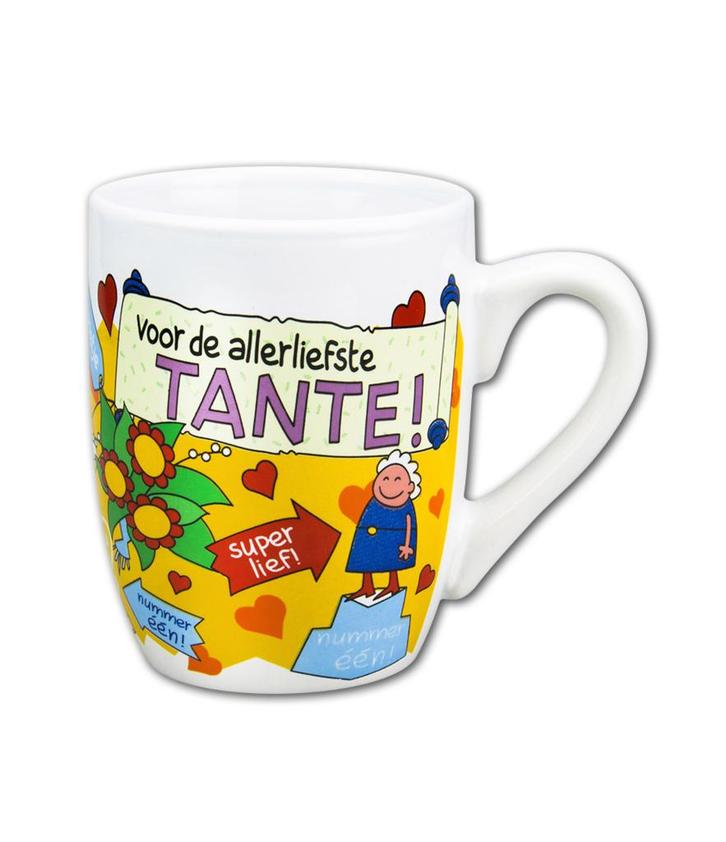 Mok Tante 12cm, Huis en Inrichting, Keuken | Servies, Nieuw, Verzenden