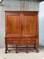 Kast op een standaard - Dutch Colonial kruisvoetkabinet,