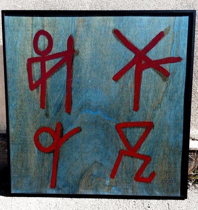 Riccardo Licata (1929-2014) - Senza titolo, Antiquités & Art, Art | Peinture | Moderne