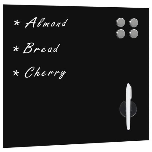 vidaXL Magneetbord voor aan de wand 40x40 cm glas, Zakelijke goederen, Kantoor en Winkelinrichting | Kantoorartikelen, Verzenden