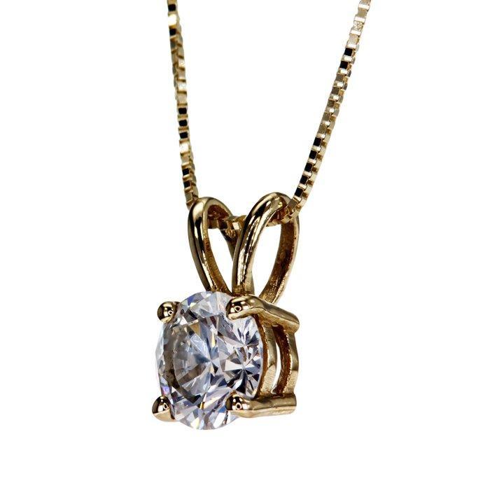 Zonder minimumprijs - Halsketting - 14 karaat Geel goud -, Handtassen en Accessoires, Kettingen